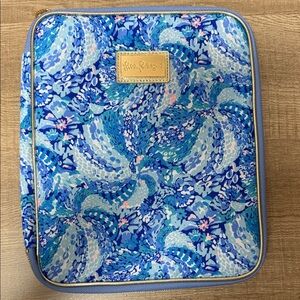 Lilly Pulitzer Blue and Pink Patterned Case